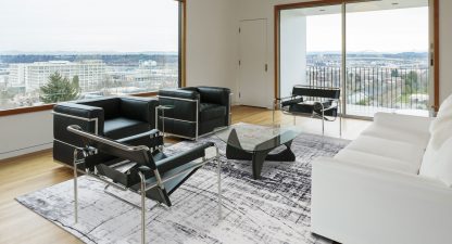 Ковёр Mad Men Griff-8926 Metro Black & White 2