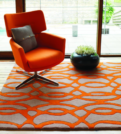 Ковер Matrix Wire Orange By Asiatic 2