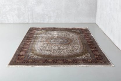Ковер QUM 2007A Cream-Bordo 2