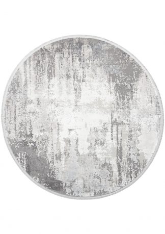 Kilimas Aspendos M1042А Cream-Dgray Round 1
