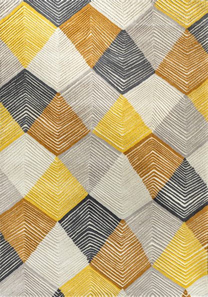 Kilimas Harlequin Rhythm Saffron 40906 1
