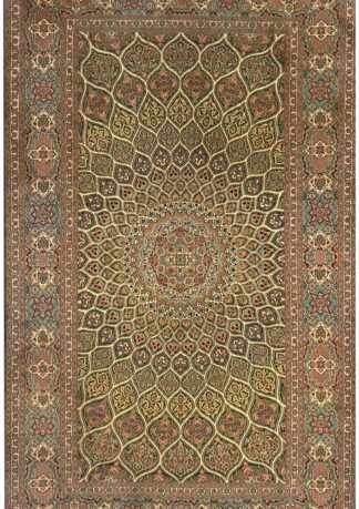 Kilimas Kashmir 24x24 GUMBAD GREEN 1