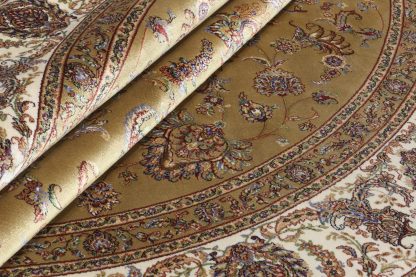 Ковер Qum 2008G Gold-Cream Round 2