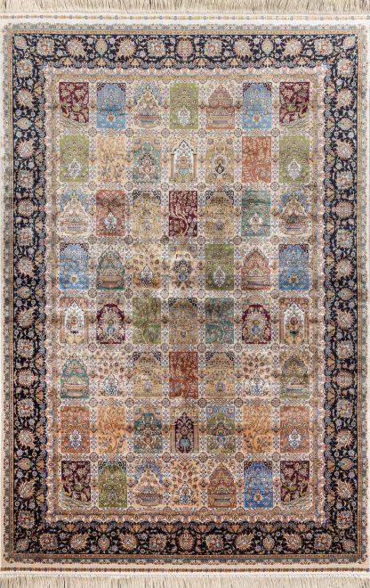 Ковер Qum 2102S Cream-Blue 8