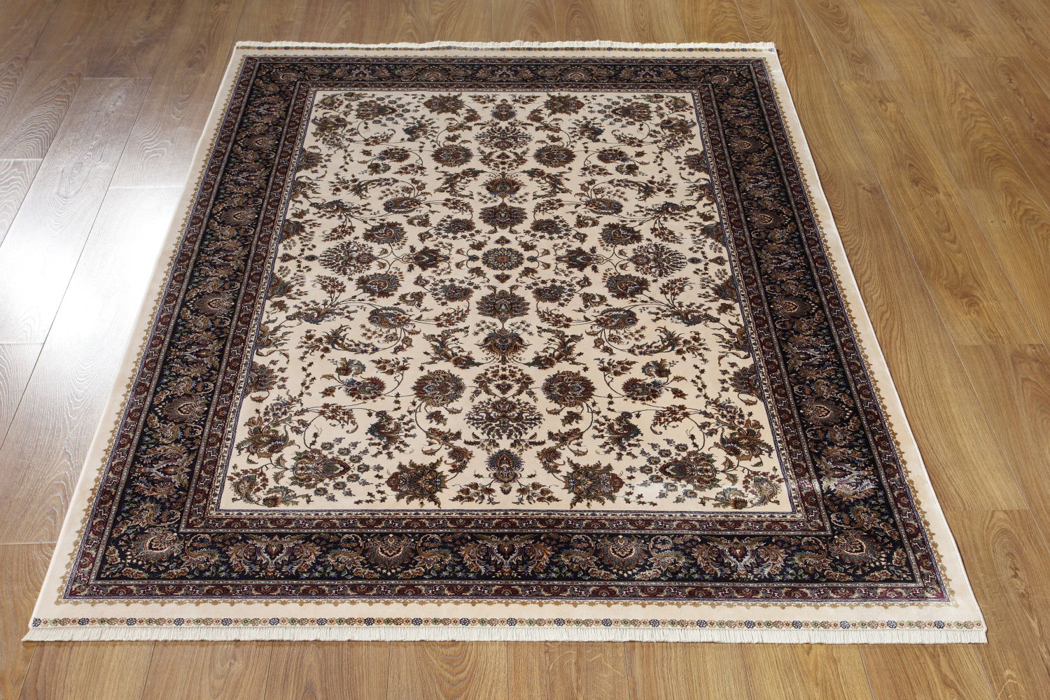 Kilimas Qum 2104A Cream-Navy 2