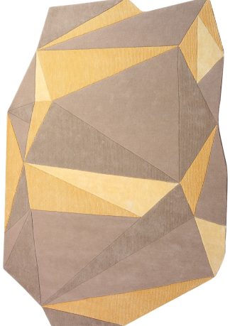 Kilimas Uncut Yellow 1