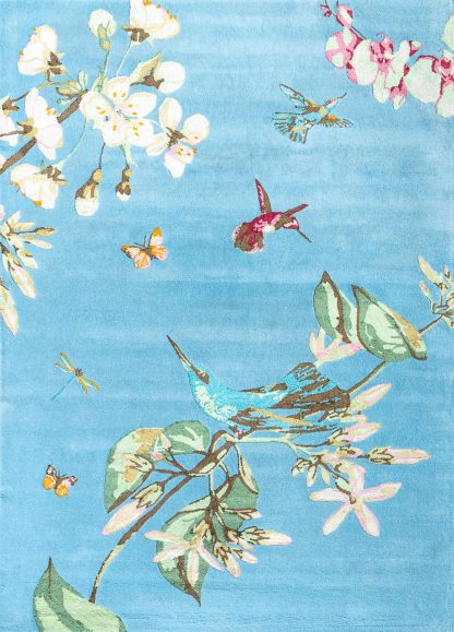 Kilimas Wedgwood Hummingbird Blue 037808 1